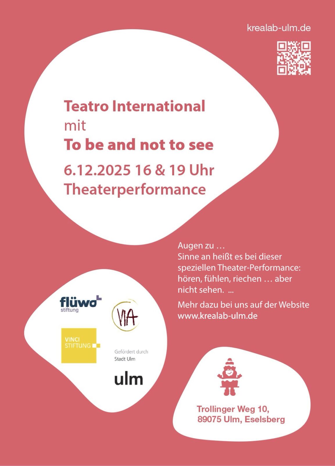 To be and not to see, 2025-2026